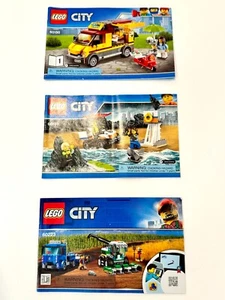 Konvolut LEGO City (60150, 60163, 60223) Anleitungshefte! - Bild 1 von 1