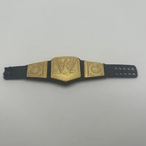WWE Championship Toy Figure Belt Scratched Logo New 2013 Mattel - Picture 1 of 6