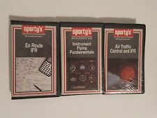 sporty's air traffic control and IFR, en route ifr, and if fundamentals VHS