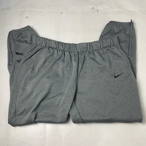 Nike Women's Gray Therma Training Jogger Pants Tapered GRX Drawstring Size XL - Picture 1 of 20
