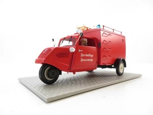 (ID0777) Hübner 7003 Spur 1 Tempo Hanseat Feuerwehr, OVP - Picture 1 of 9