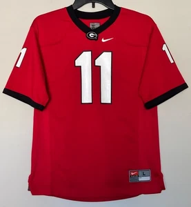 Nike Georgia Bulldogs Jugend Größe Large (14-16) Fußball Trikot UGA Shirt #11 Junge - Bild 1 von 10