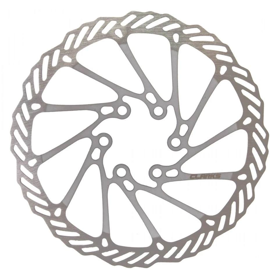 Clarks CL Rotor 160mm Stainless Steel Disc Brake Rotor - Lightweight, Slotted - Image 1 of 1