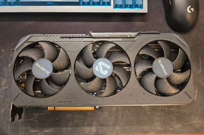 Gigabyte AMD Radeon 9070XT 16GB GDDR6 Gaming OC w/PTM7950 and new pads - Image 1 of 4