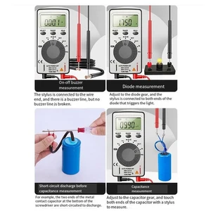 Digital Multimeter Voltage Ultra-thin Mini AN-101 Non-contact Power Portable - Picture 1 of 12