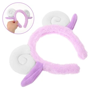 Claw Headband Animal Headdress Sheep Ears Prop Hair Hoop Horn Costume - Imagen 1 de 12