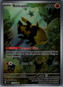 Relicanth Illustration Rare SV05: Temporal Forces 173/162 NM - Picture 1 of 2