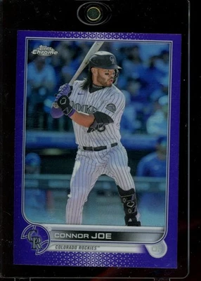 2022 Topps Chrome Update #USC33 Connor Joe Purple Refractor - Image 1 of 2