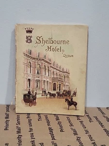 1900 - Shelbourne Hotel Dublin Ireland Illustrated Travel Brochure Ads Ephemera - Picture 1 of 12