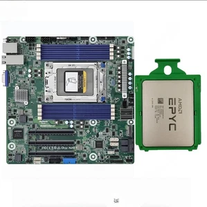 Asrock ROMED8U-2T+AMD EPYC 7F72  24 cores 48 threads 3.2GHz combination-- - Picture 1 of 1