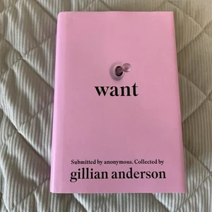 Gillian Anderson Want: Sexuelle Fantasien von Anonymous Hardcover USA - Bild 1 von 12