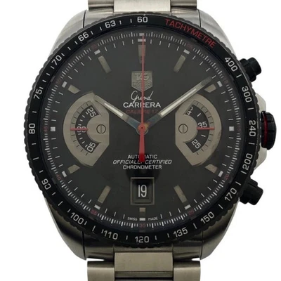 TAG HEUER Grand Carrera Calibre 17RS Chronograph Racing CAV511C Stainless Men's - Image 1 of 4