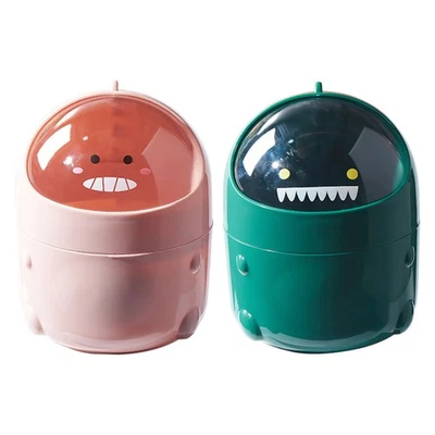 2 Pcs Schreibtisch Mülleimer Mini Niedliche Minis Tischmülleimer - Bild 1 von 4