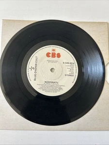 BLUE OYSTER CULT I Love The Night Vinyl Record Single 7 Inch CBS 1977 Promo Rock - Picture 1 of 4