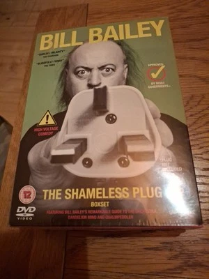 BILL BAILEY THE SHAMELESS PLUG DVD BOXSET STAND-UP COMEDY BILL BAILEY NEW UK R2 - Image 1 of 2