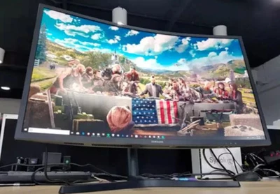 Samsung C32HG70, un monitor curvo QLED de 32 pulgadas, (144Hz / 1ms) - Modelo C32HG70QQN Foto 1 de 4