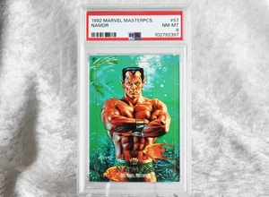 1992 SkyBox Marvel Masterpieces 🔥 NAMOR #57 PSA 8 NR MINT! - Picture 1 of 3