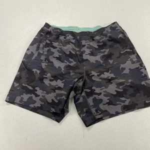 Birddogs Trunks Shorts Camouflage schwarz türkis meerschaum grau blau XL Kordelzug - Bild 1 von 16