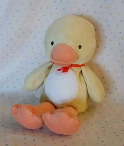 Carter's Just One You Yellow Orange Duck Stuffed Animal Plush 9" Prestige - Picture 1 of 9