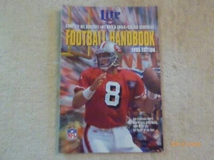NFL FOOTBALL HANDBOOKS-LOT OF 6-VINTAGE MILLER LITE BEER 1993, 1994 AND 1995 - Picture 1 of 6