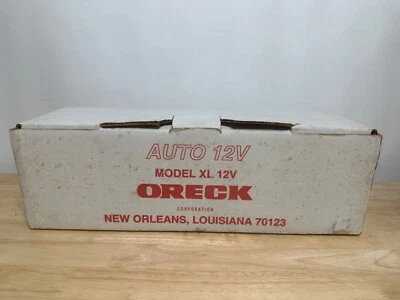 ORECK XL 12V  HANDHELD AUTO CAR Van Truck Vacuum Cleaner w/ 17.5 Ft. Power Cord - Image 1 of 4