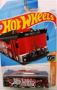 Hot Wheels Treasure Hunt Ain’t Fare Fast Transit Bus #31 World Tour- - Picture 1 of 5