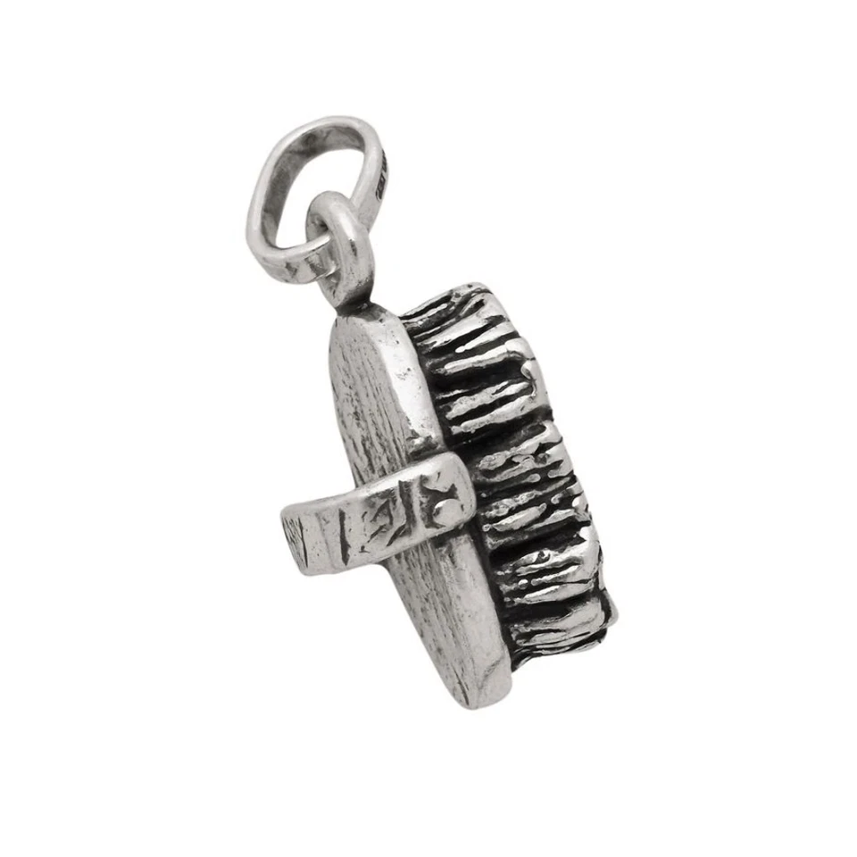 Charm Giovanni Raspini Argento 925°°° Sport Spazzola Bruschia Equitazione 6467 - Immagine 1 di 1