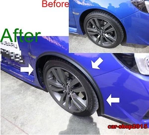 All New FENDER FLARE FOR Subaru WRX Hatchback Sedan 2012-2017 PVC - Bild 1 von 6