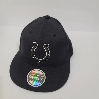 Sombrero ajustado clásico REEBOK NFL Indianapolis Colts, talla 6 7/8 Foto 1 de 4