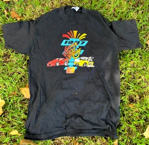 Vintage 1987 Eagle's Mere SUPER CHEVY Sunday Single Stitch T Shirt XL RARE USA! - Picture 1 of 4