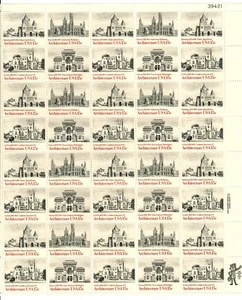 Scott 1838-1841 15¢ American Architecture MNH Free US shipping - Picture 1 of 1