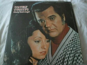 CONWAY TWITTY'S HONKY TONK ANGEL VINYL LP ALBUM 1974 MCA RECORDS POP A TOP EX - Picture 1 of 4