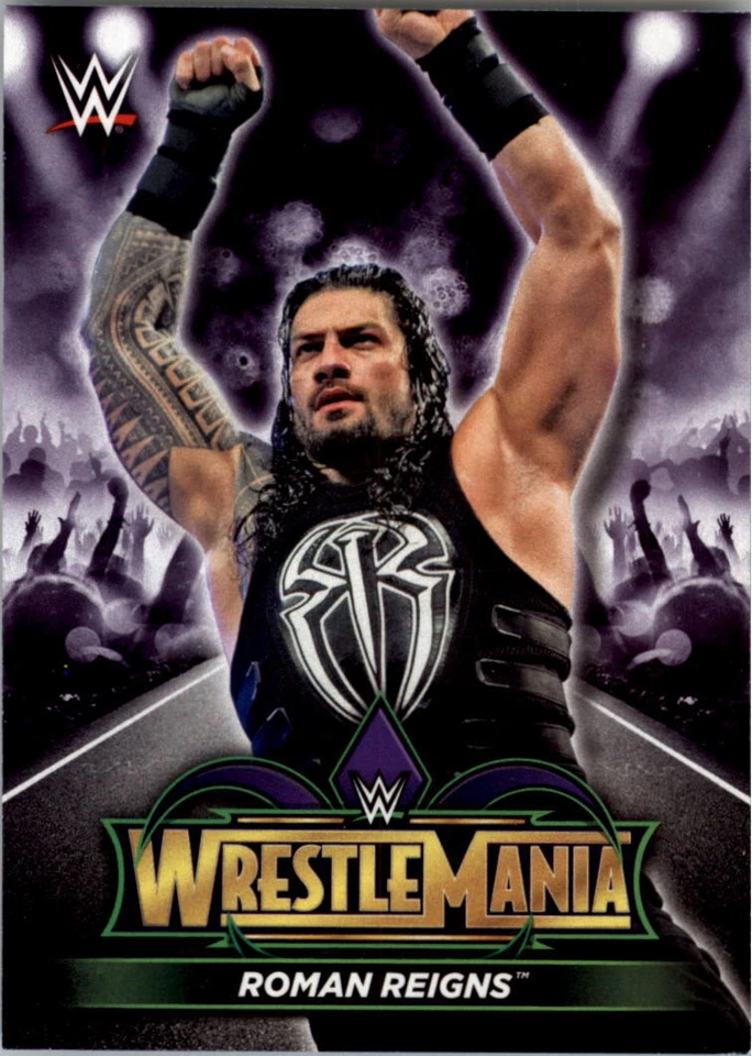 2018 Topps WWE Road to WrestleMania WrestleMania 34 Roster Wrestling Card Pick - Image 1 of 1