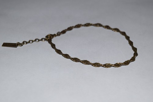 SAINT LAURENT (YSL) Nuovo con etichette! $350 YSL Bracciale Saint Laurent Twist Snake