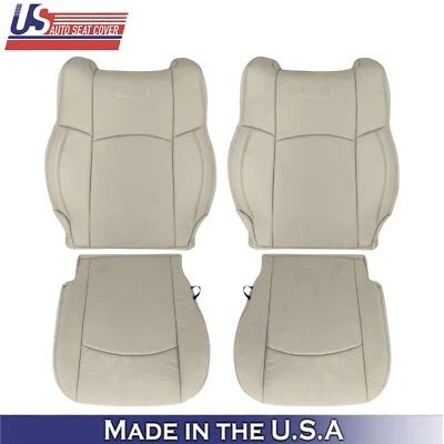 2013-2018 For Dodge Ram 1500 2500 3500 Laramie Leatherette Front Seat Covers Tan - Image 1 of 4