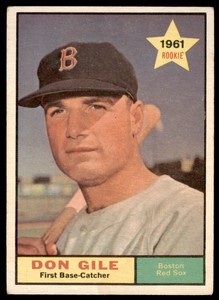 1961 Topps Don Gile  VG+ RC Boston Red Sox #236