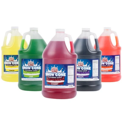Carnival King 1 Gallon Snow Cone Syrup (select flavor below) - Image 1 of 3