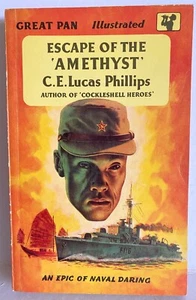 Escape of the Amethyst True War by C E Lucas Phillips PB Pan vintage book 1958 - Bild 1 von 8