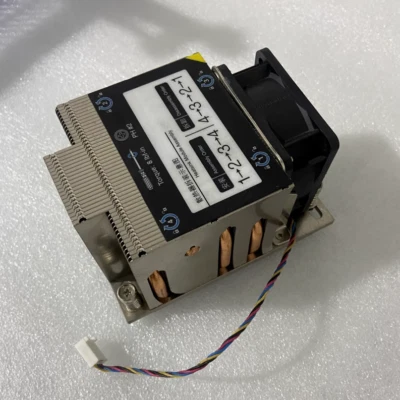 AMD epyc 2U active SP3 TR4 4 heat pipe CPU radiator Ⅹ 399 H11DSi - Image 1 of 3