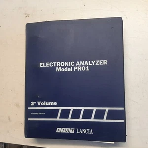Electronic Analyzer PR01 Assistenza Tecnica Manuale DIGIPLEX FIAT UNO TURBO IE - Foto 1 di 5