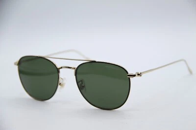 НОВЫЙ MONT BLANC MB 0211S 008 ЗОЛОТОЙ ЧЕРНЫЙ ПОДЛИННЫЙ ОПРАВЫ СОЛНЦЕЗАЩИТНЫЕ ОЧКИ 55-20 - Изображение 1 из 4