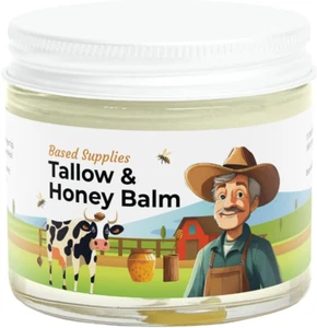Tallow & Honey Balm Moisturizer - Picture 1 of 11