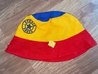 Sparta Prague/Praha Vintage/Retro Red/Yellow/Blue Mens One Size Bucket Hat (EX)