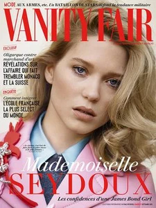 Vanity Fair Magazine France September 2015 Lea Seydoux James Bond Girl SPECTRE - Picture 1 of 1