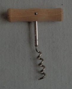 FACKELMANN kurkentrekker houten greep 10x8cm corkscrew Korkenzieher sacacorchos - Picture 1 of 3