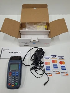 Pax S90 Wireless 3G Mobiles Kreditkartenlesegerät Zahlungsterminal - Bild 1 von 4