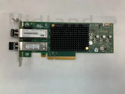 IBM EN1B 32Gbps 2-Port PCIe3 (x8) SR SFP+ Fibre Channel Adapter LP - Image 1 of 2
