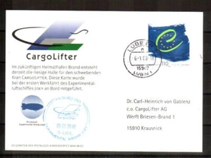 BRD Zeppelin Postkarte echt gelaufen (Zeppelin: 32960)  - Bild 1 von 1