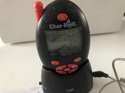 Char Broil Wireless Grilling Thermometer 8 Meat Settings Grill Digital 10981 - Image 1 of 2