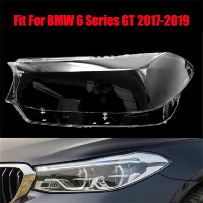 1x Left Headlight Headlamp Clear Lens Cover For BMW 6 Series GT G32 2017-2019 - Image 1 of 4